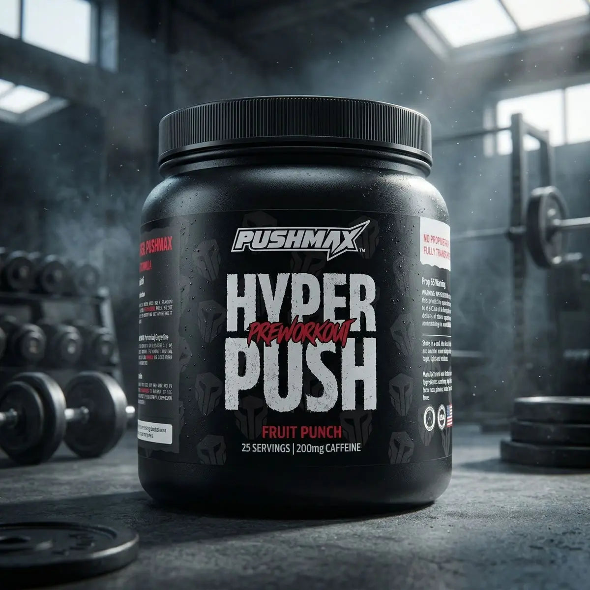 Test PushMax Hyper Push Pre-Workout